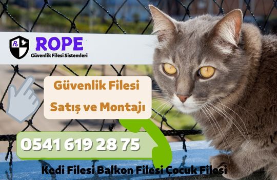 KEDİ FİLESİ MONTAJI ÇOCUK GÜVENLİK FİLESİ İNŞAAT FİLESİ FİLE MONTAJI ROPE FİLE Ankara www.ropeguvenlikagi.com 0541 619 28 75